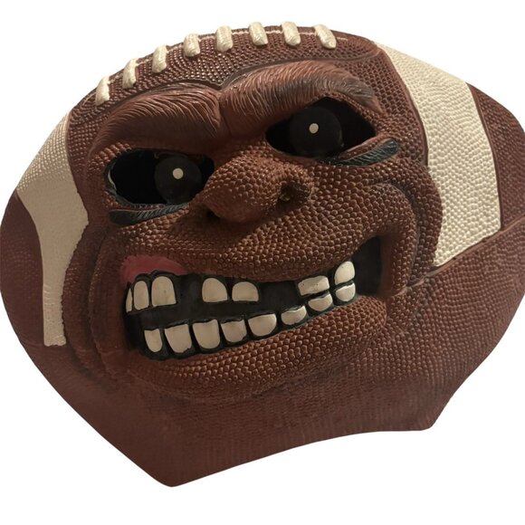 Vtg Madballs Easter Unlmtd Halloween Mask Football Full Head Rubber Latex Mask - Picture 2 of 11